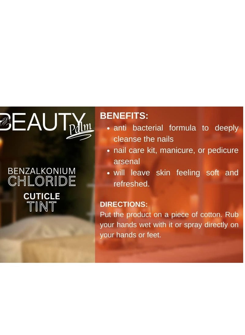 Beauty Palm Spa Benzalkonium Chloride Cuticle Tint Nail Guard 750ml