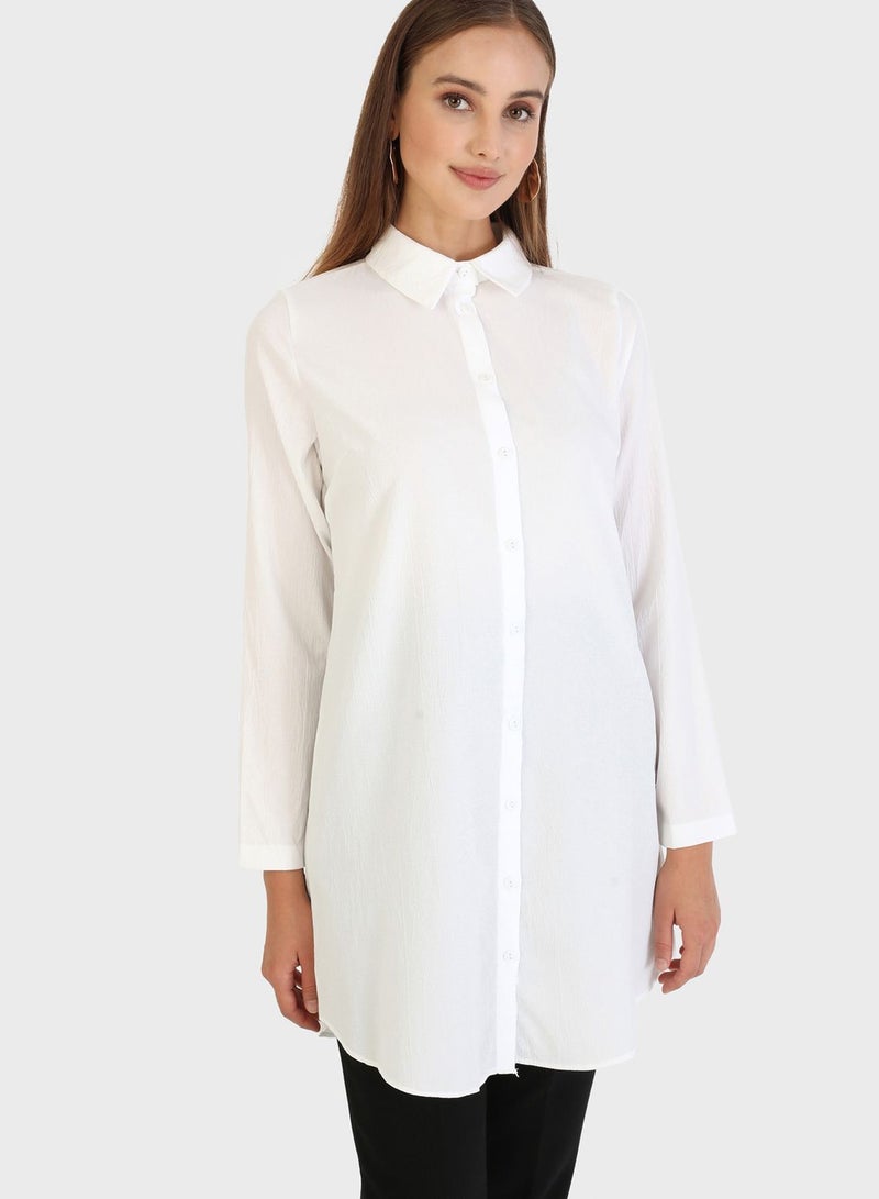 Button Detail Tunic