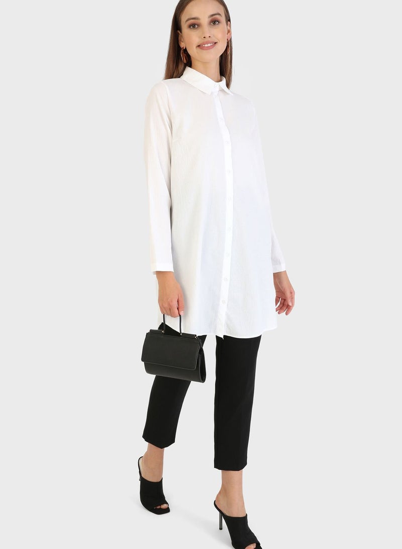 Button Detail Tunic