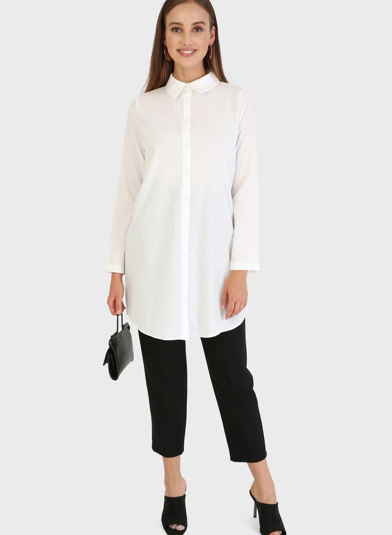 Button Detail Tunic
