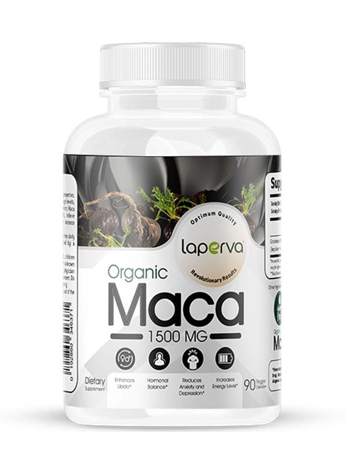 Organic Maca, 1500 mg, 90 Veggie Capsules