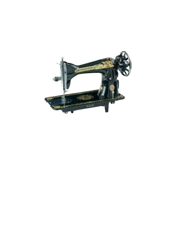 Electric Sewing Machine With Box Black/Gold