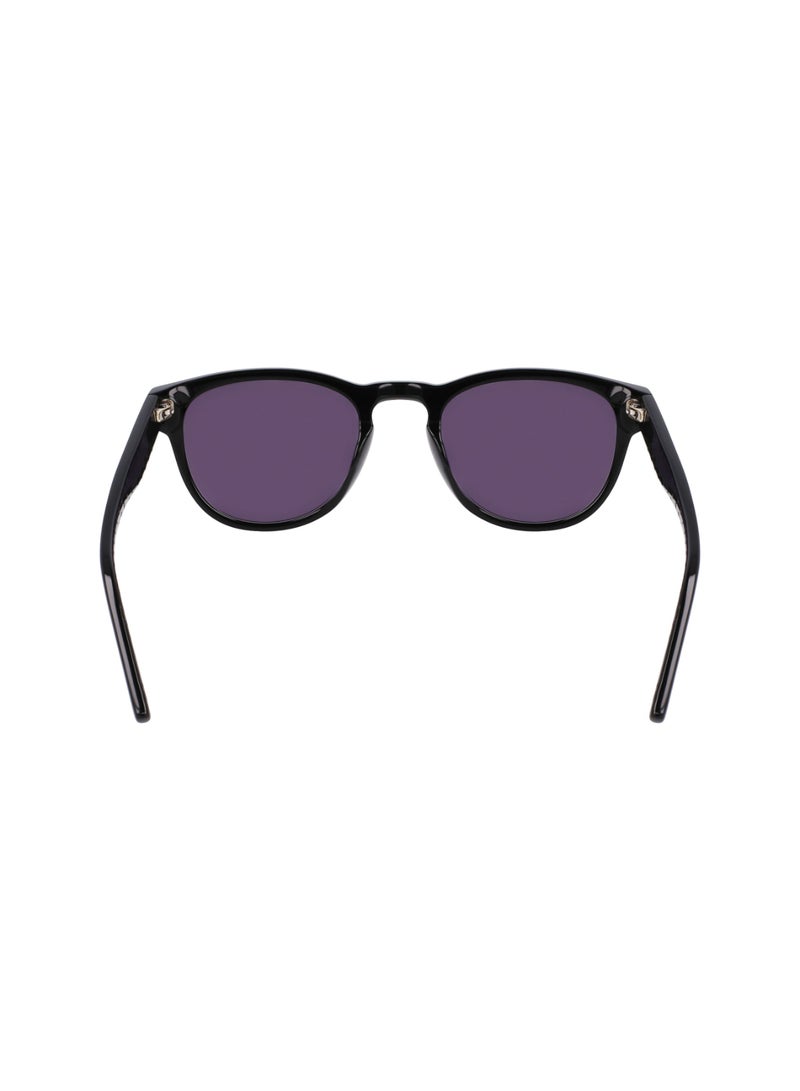 Unisex UV Protection Round Shape Acetate Sunglasses CV560S ALL STAR-001-5121 - Lens Size: 51 - Black