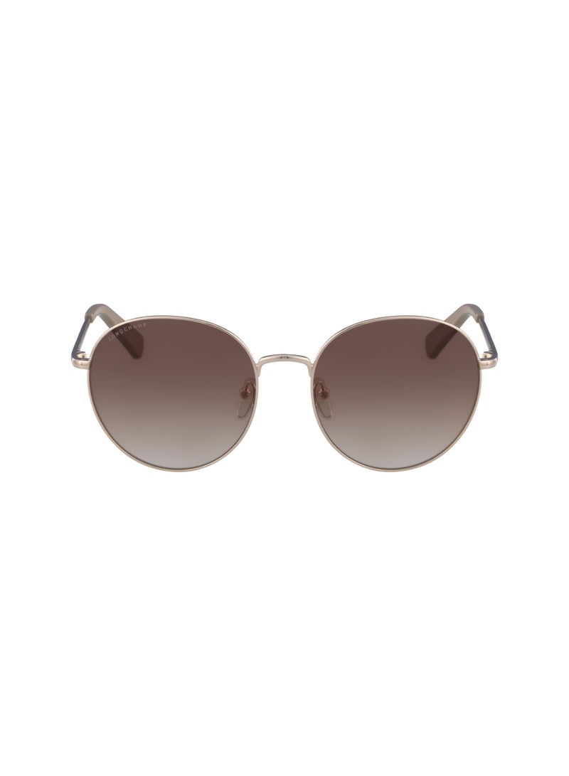Women's UV Protection Round Shape Metal Sunglasses LO101S-771-5619 - Lens Size: 56 - Rose Gold/Nude