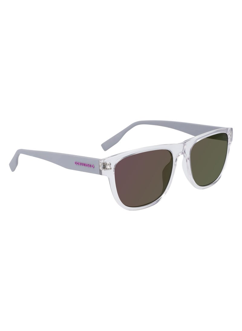 Kids Unisex UV Protection Rectangular Shape  Sunglasses CV513SY MALDEN-970-5217 - Lens Size: 52 - Crystal Clear