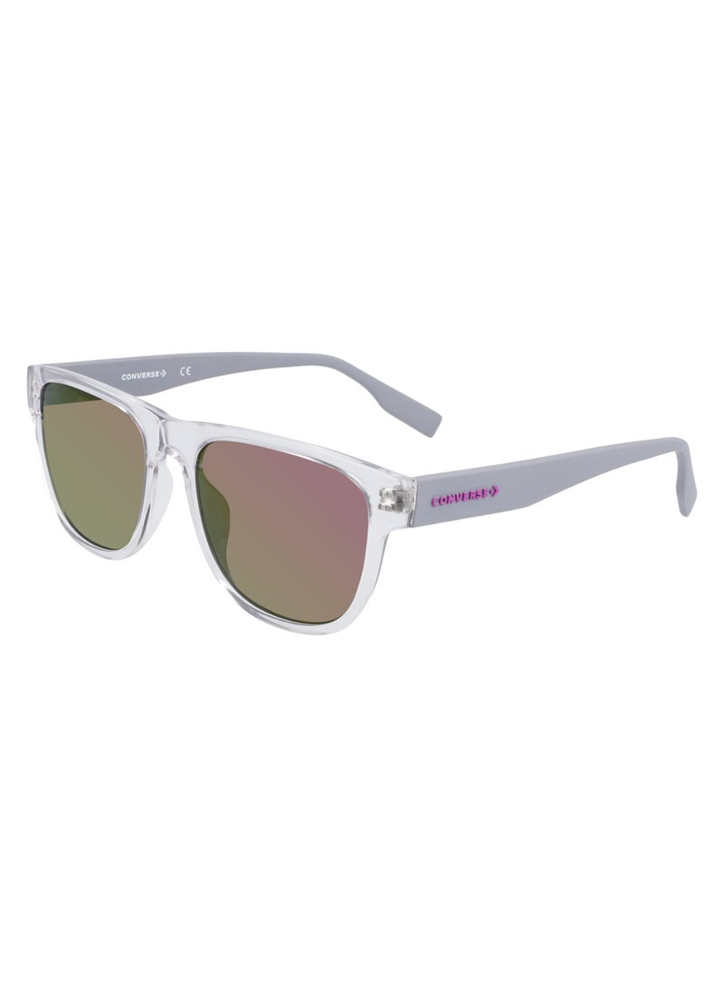 Kids Unisex UV Protection Rectangular Shape  Sunglasses CV513SY MALDEN-970-5217 - Lens Size: 52 - Crystal Clear