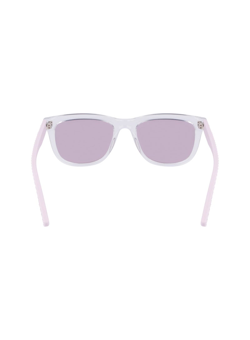 Kids Unisex UV Protection Rectangular Shape  Sunglasses CV531SY FORCE-970-5118 - Lens Size: 51 - Crystal Clear