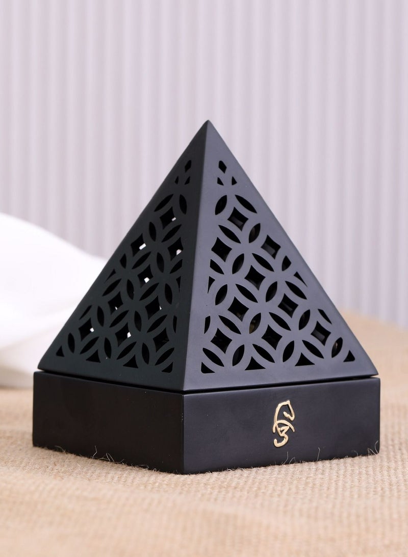 Charcoal Incense Burner Bakhoor Burner Oud Frankincense Resin Incense Burner For Yoga Spa and Aromatherapy Office & Home Decor