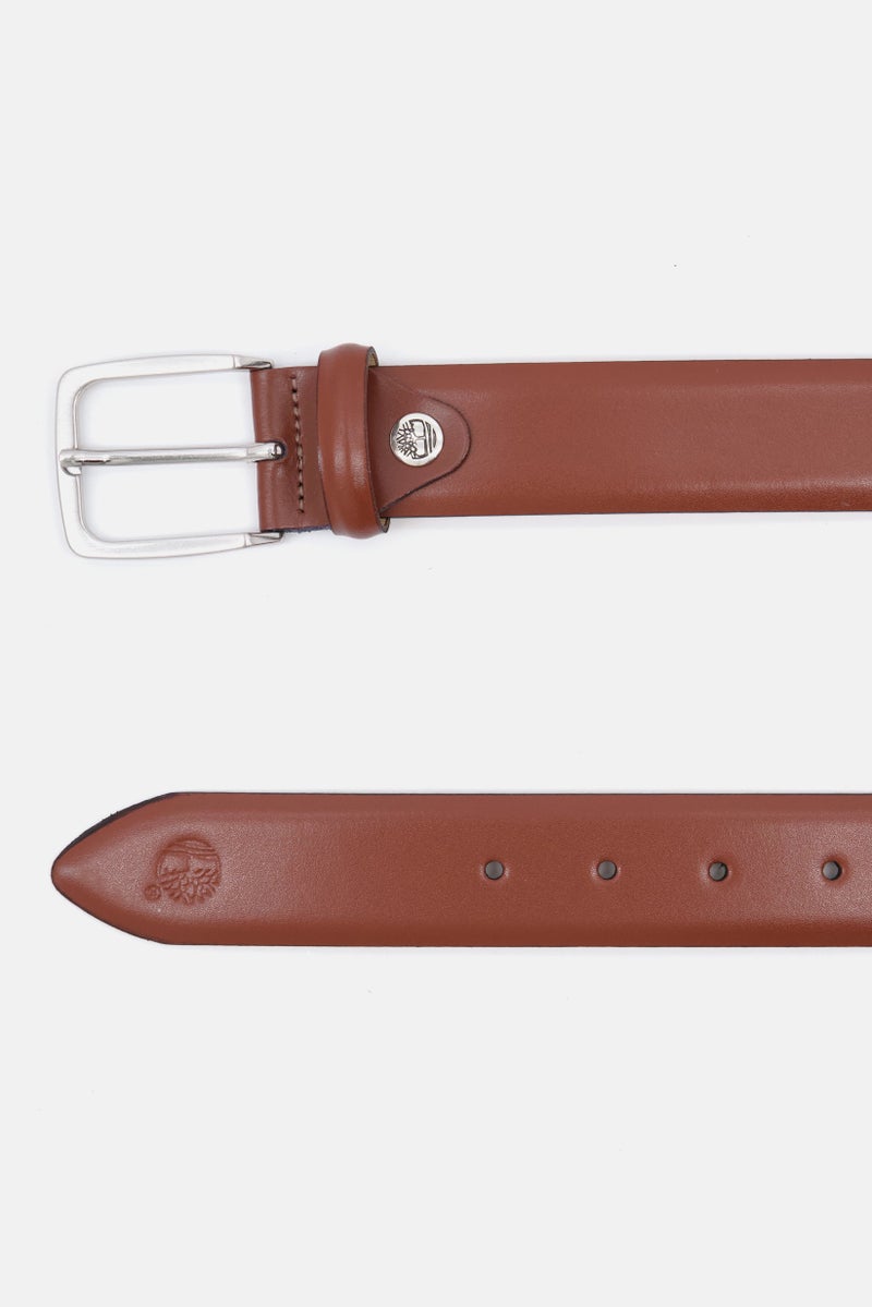 Men Leather Belt, Brown