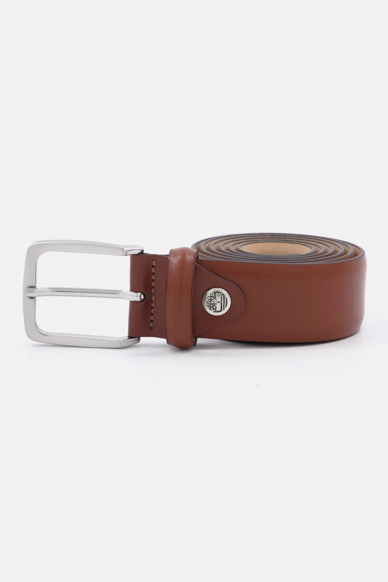 Men Leather Belt, Brown