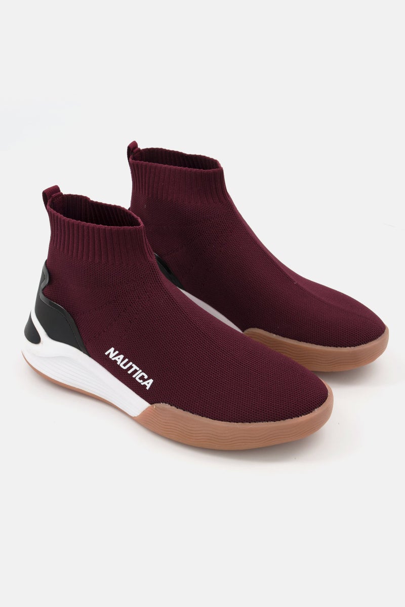 Men Willym 3 Slip On Casual Shoes, Burgundy