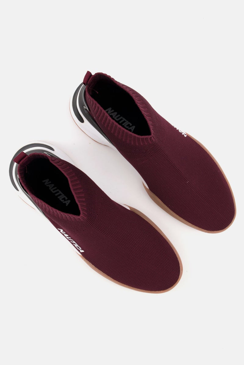 Men Willym 3 Slip On Casual Shoes, Burgundy