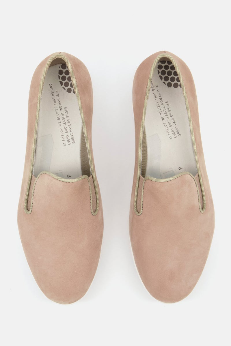 Women Slip On Casual Shoes, Taupe