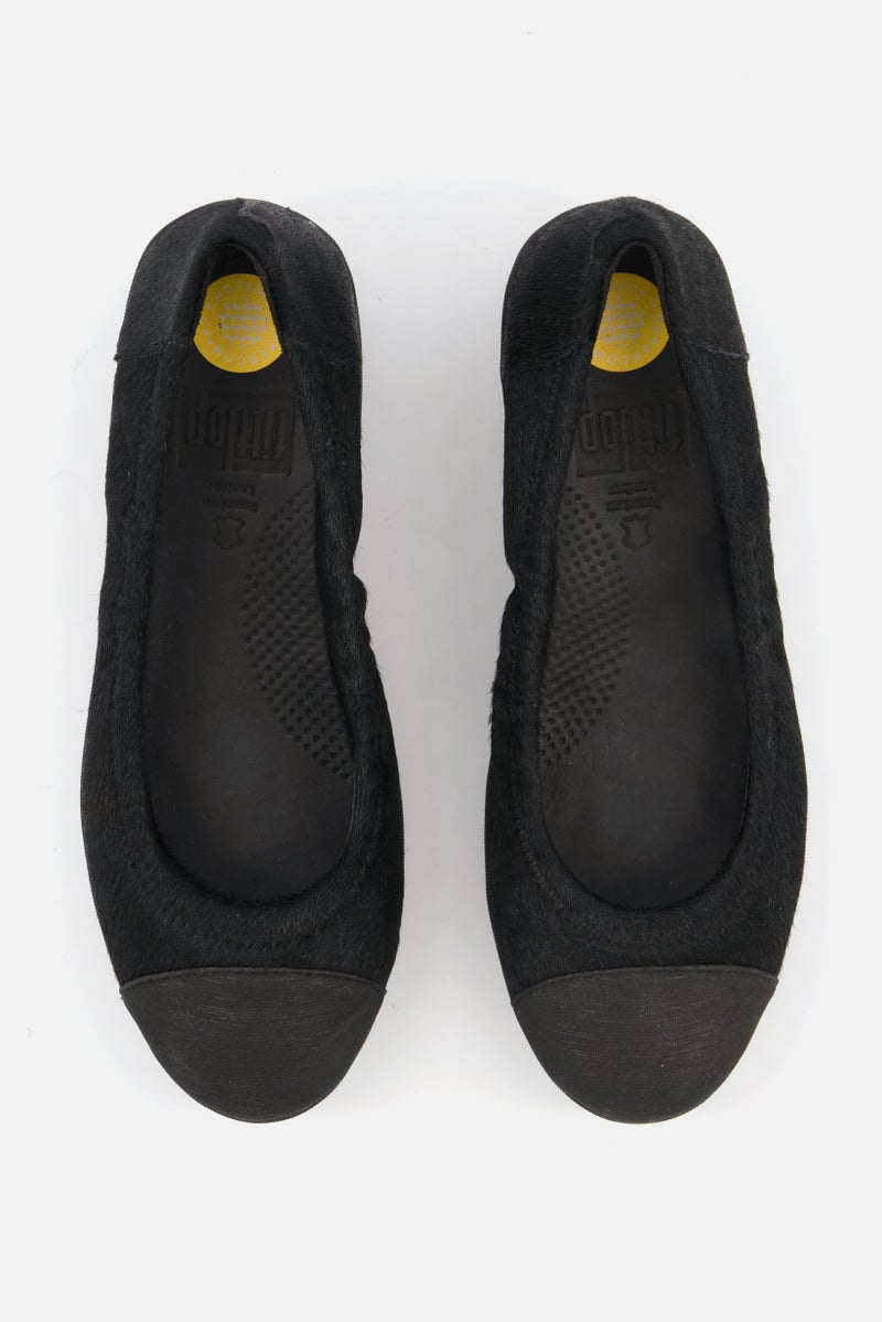 Women Slip On Casual Shoes, Black