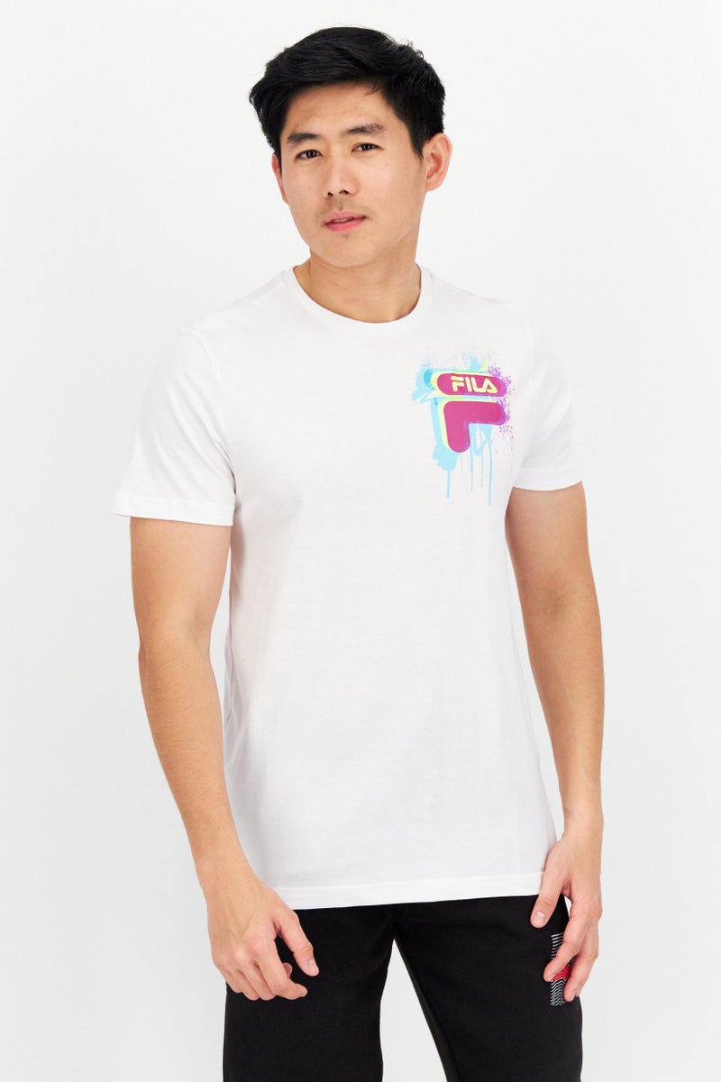 Men Sportswear Fit Senden Short Sleeve Outdoor T-Shirt, White