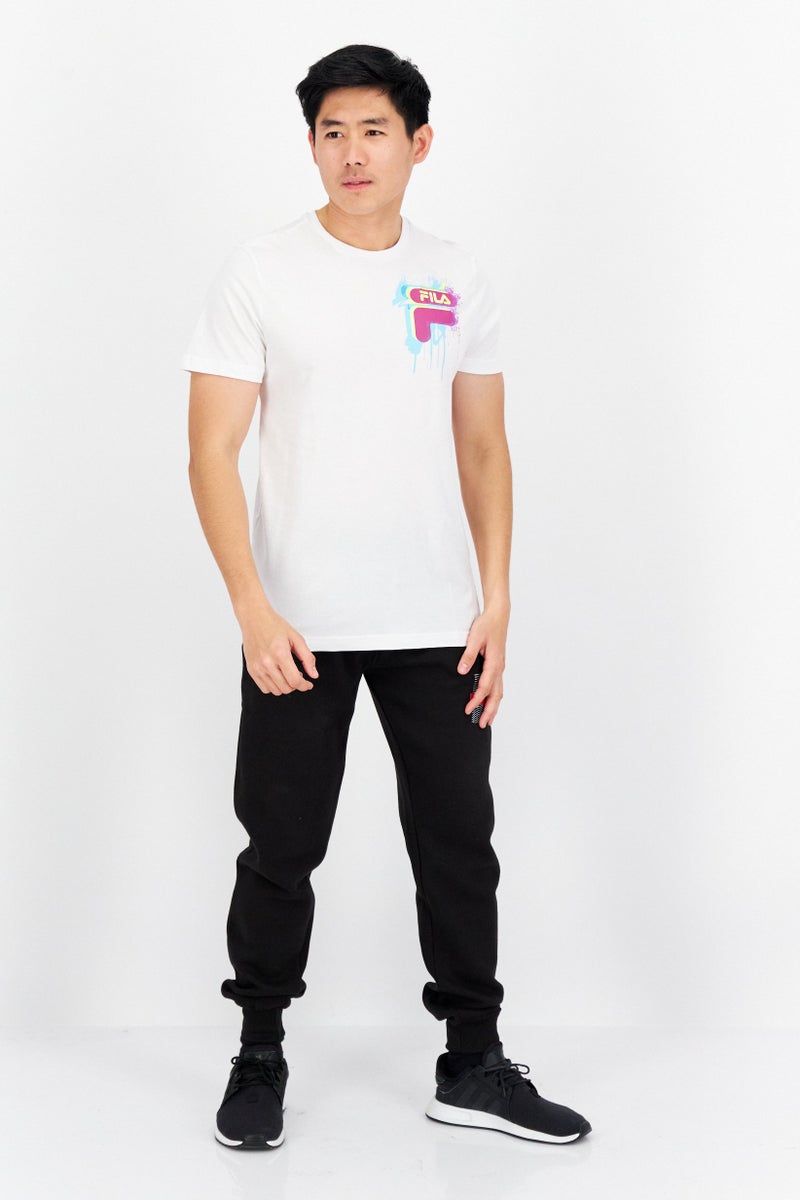 Men Sportswear Fit Senden Short Sleeve Outdoor T-Shirt, White