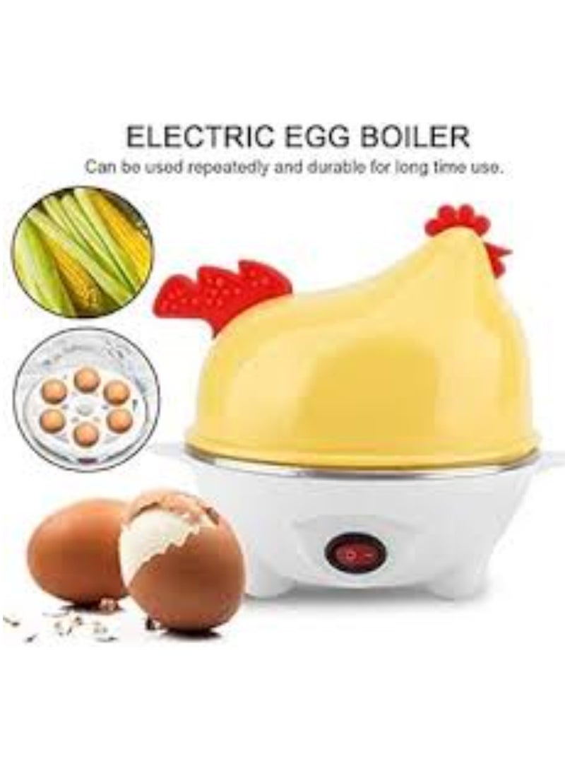 Chicken Shape Electric 7 Holes Egg Boiler