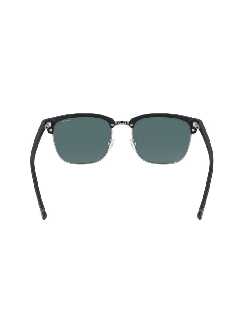 Men's UV Protection Rectangular Shape  Sunglasses N3658SP-005-5420 - Lens Size: 54 - Matte Black