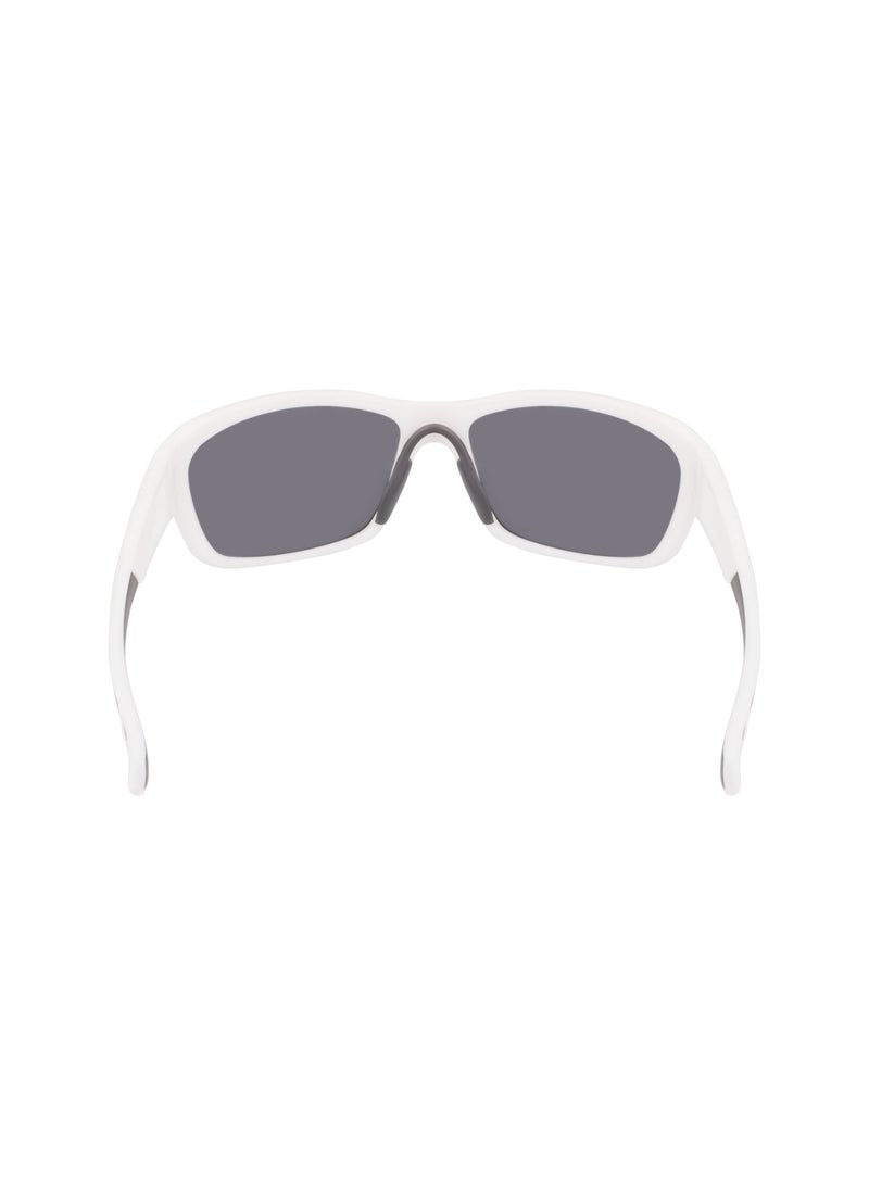 Men's UV Protection Rectangular Shape  Sunglasses N901SP-105-6117 - Lens Size: 61 - Matte White