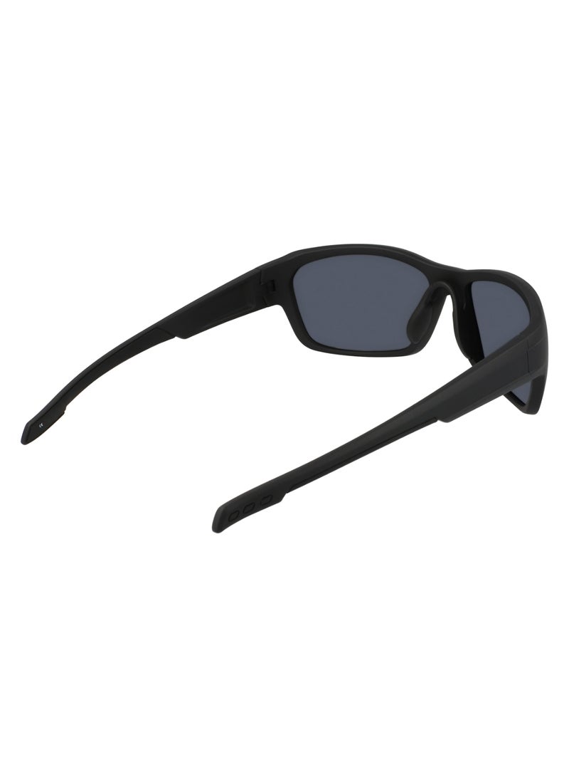 Men's UV Protection Rectangular Shape  Sunglasses N901SP-005-6117 - Lens Size: 61 - Matte Black