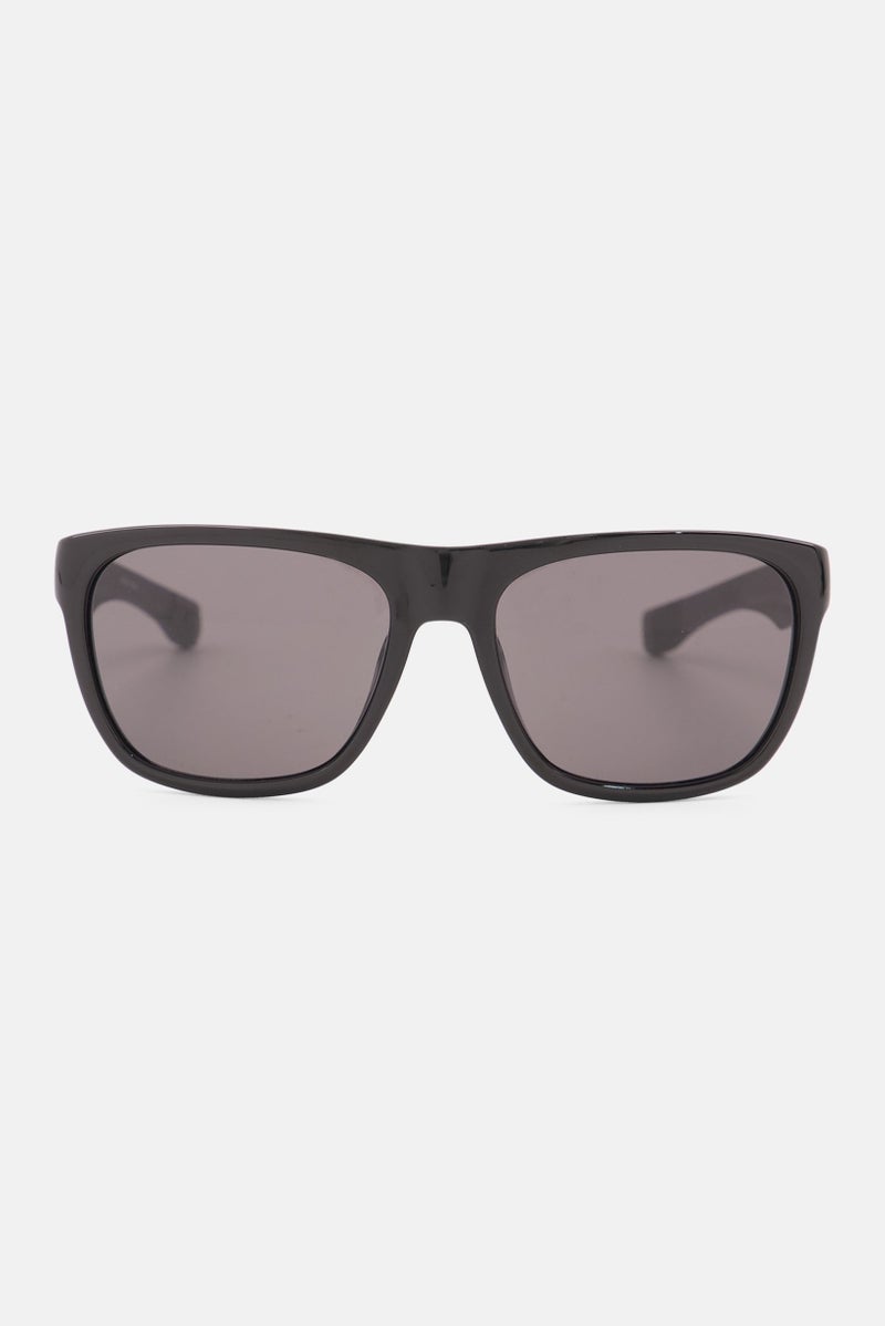 Men L664S Square Glasses, Black