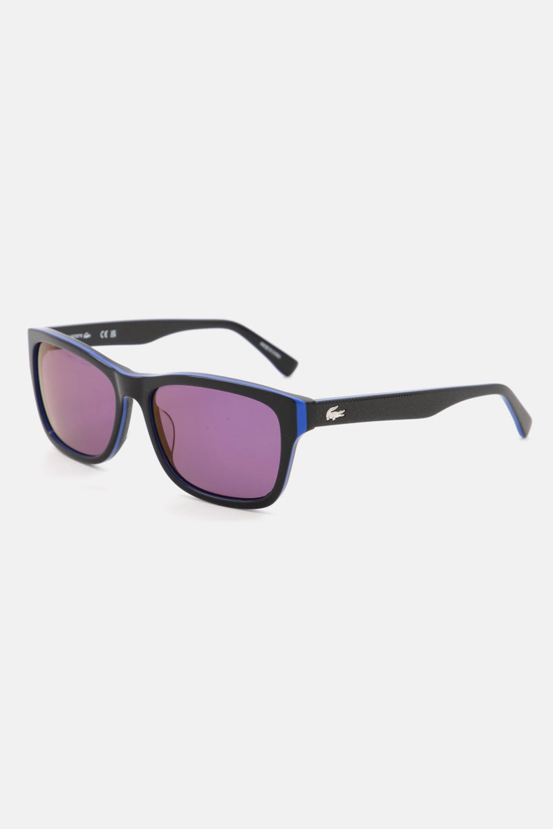 Men L683S Square Sunglasses, Blue/Purple