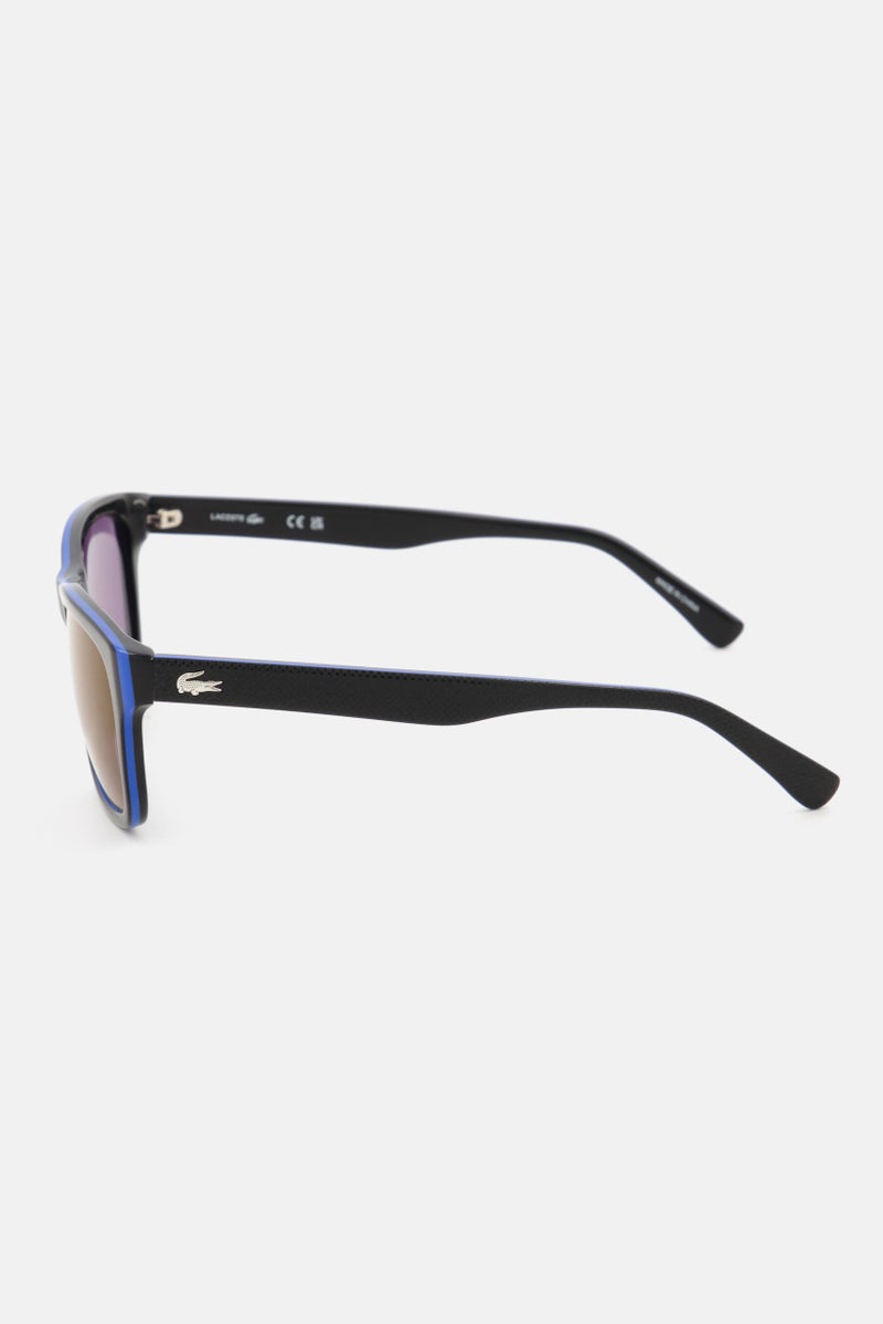 Men L683S Square Sunglasses, Blue/Purple