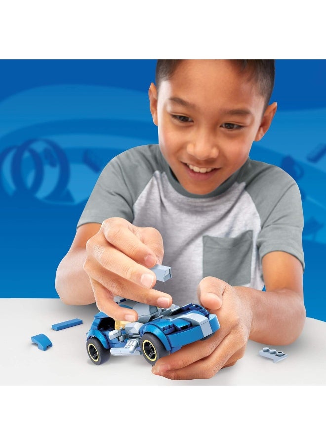 Hot Wheels Mega Construx Twin Mill Construction Set, Building Toys for Kids 5 Years and Up