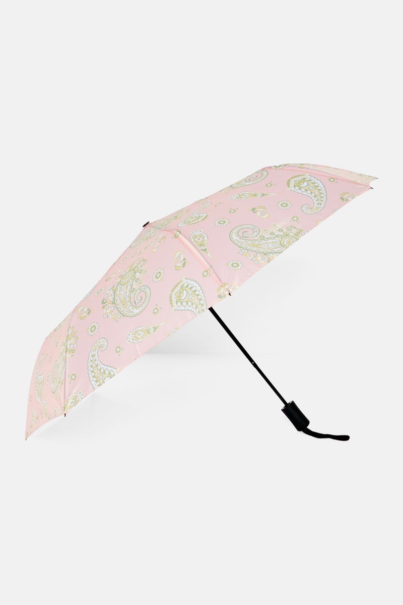 Folded Umbrella, Pink Combo