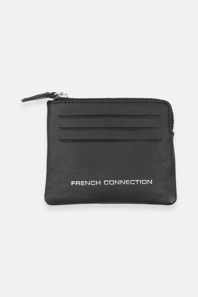 Men Brand Logo Wallet 10 x L 8 x H 2 x  W cm, Black