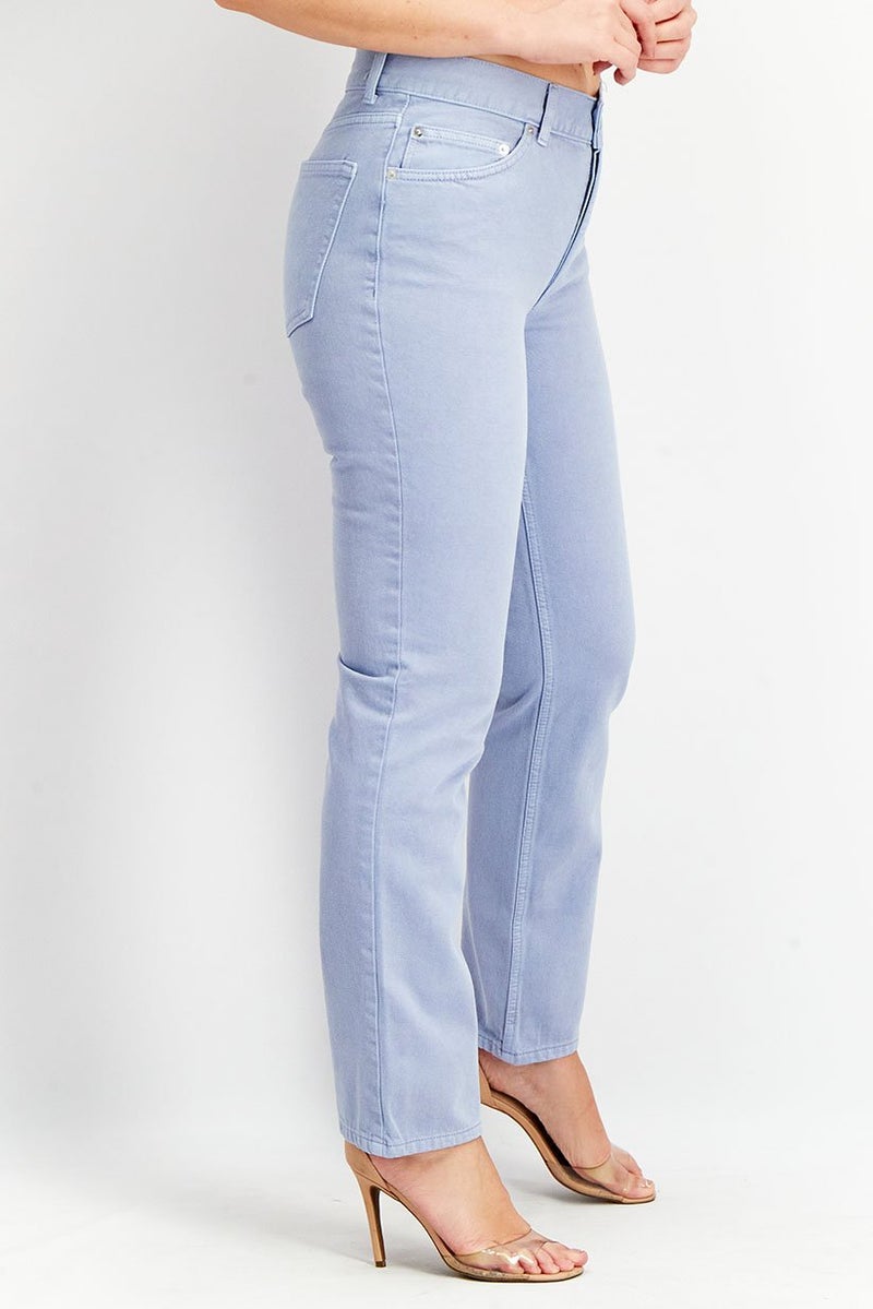 Women Regular Fit Textured Non-Stretchable Jeans, Light Blue