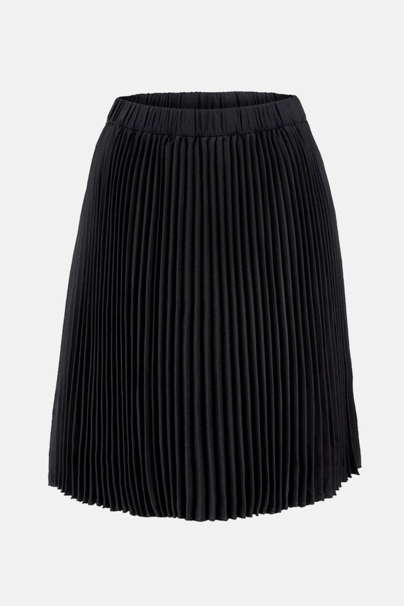 Women Pleated Skirts, Black