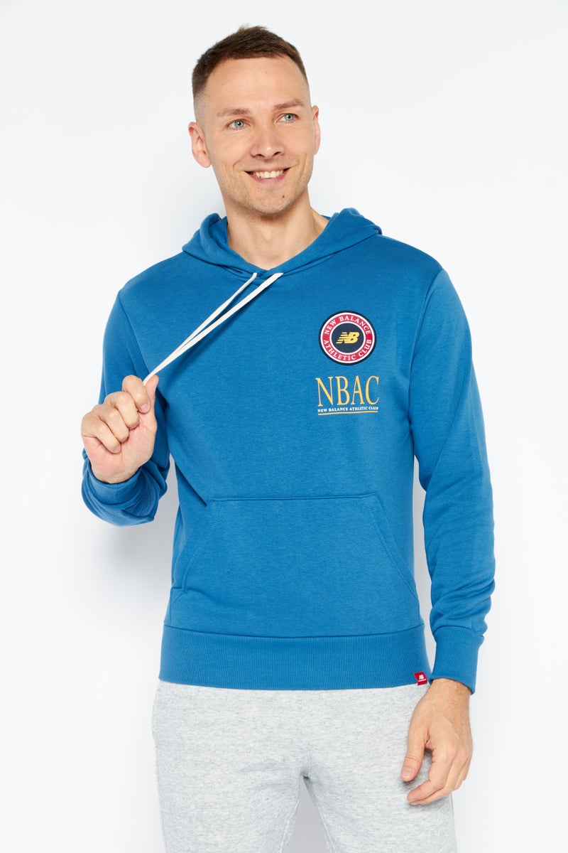Men Sportswear Fit Training Hoodie, Blue