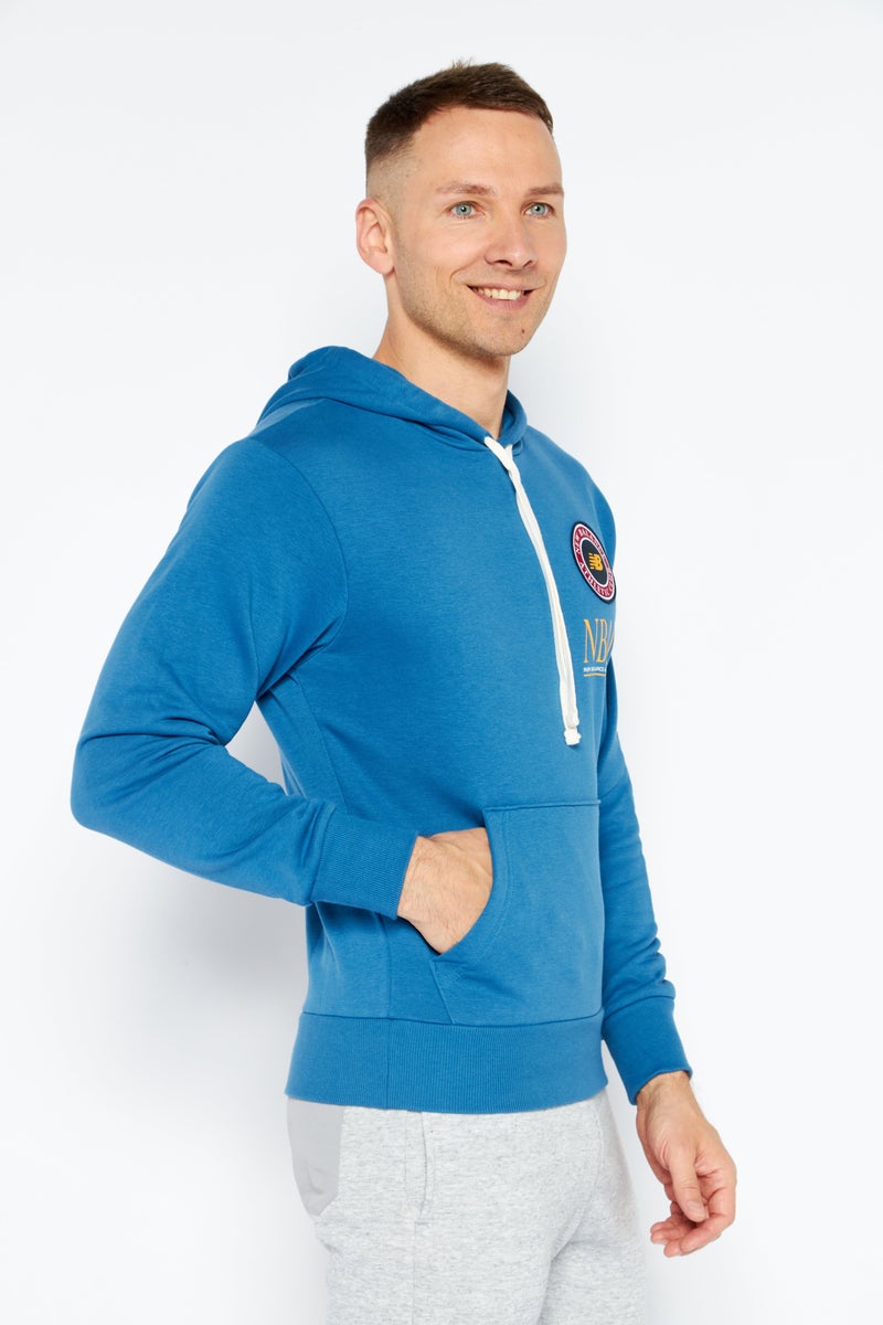 Men Sportswear Fit Training Hoodie, Blue