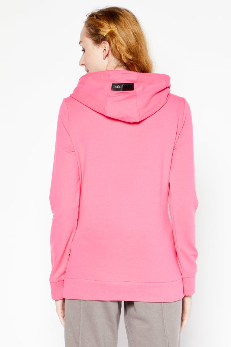 Women Sportswear Fit Long Sleeves Training Sweatshirts, Pink