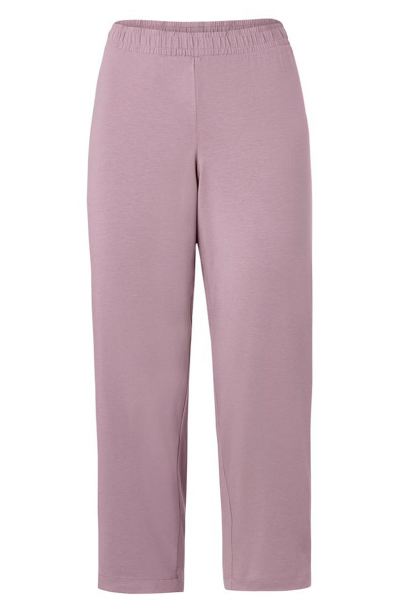 Women Plain Pull on Pajama Bottom, Pink