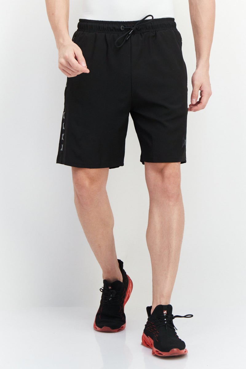 Men Sportswear Fit Training Shorts, Black