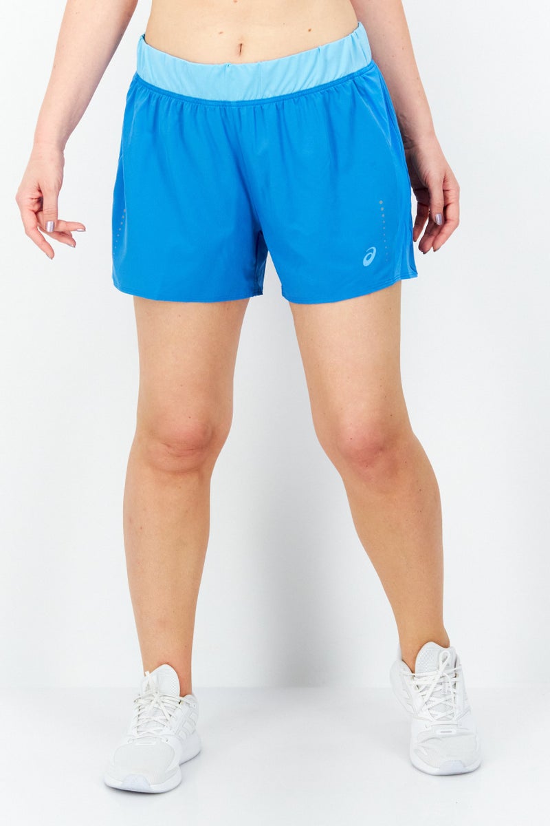 Women Sportswear Fit Training Shorts, Blue