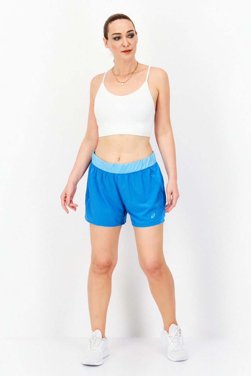 Women Sportswear Fit Training Shorts, Blue