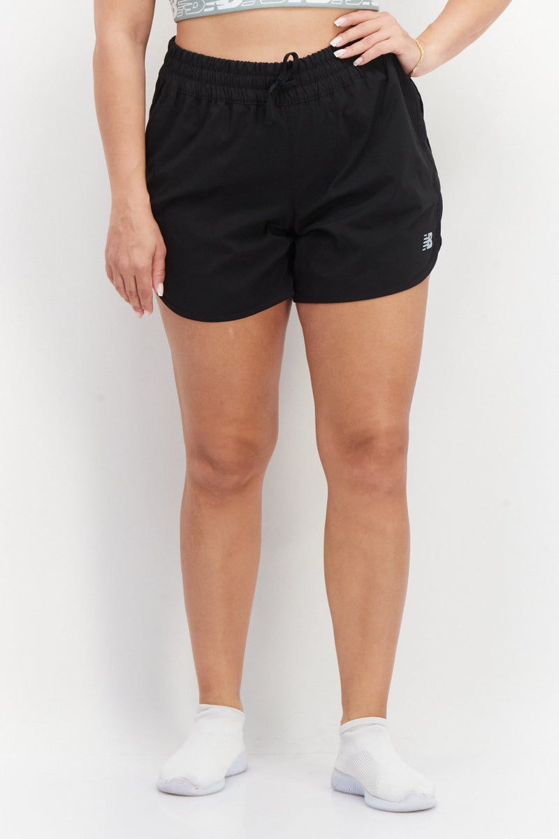 Women Sportswear Fit  Training Shorts, Black