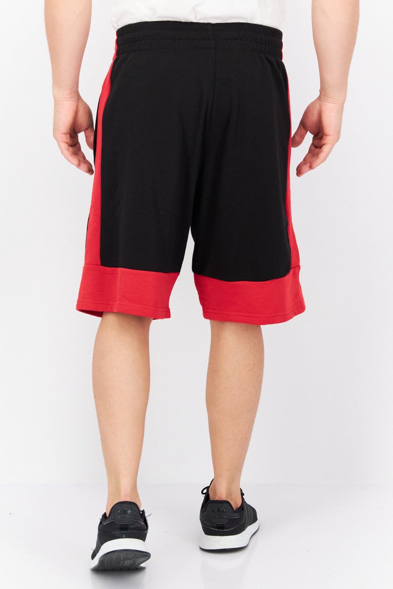 Men Sportswear Fit Chicago Bulls Basketball Shorts, Black Combo