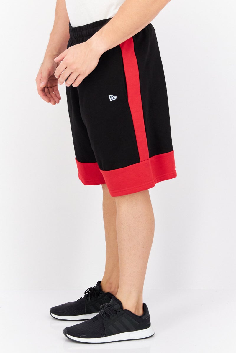 Men Sportswear Fit Chicago Bulls Basketball Shorts, Black Combo