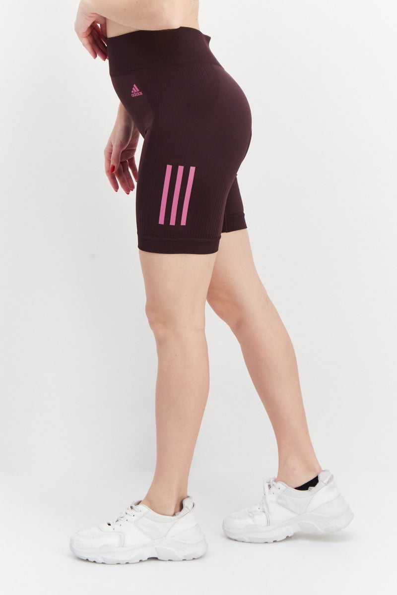 Women Sportswear Fit Cycling Short, Dark Purple