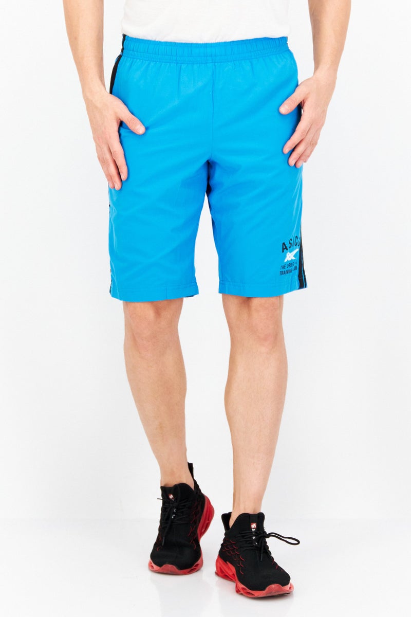 Men Sportswear Fit Training Short, Blue/Black