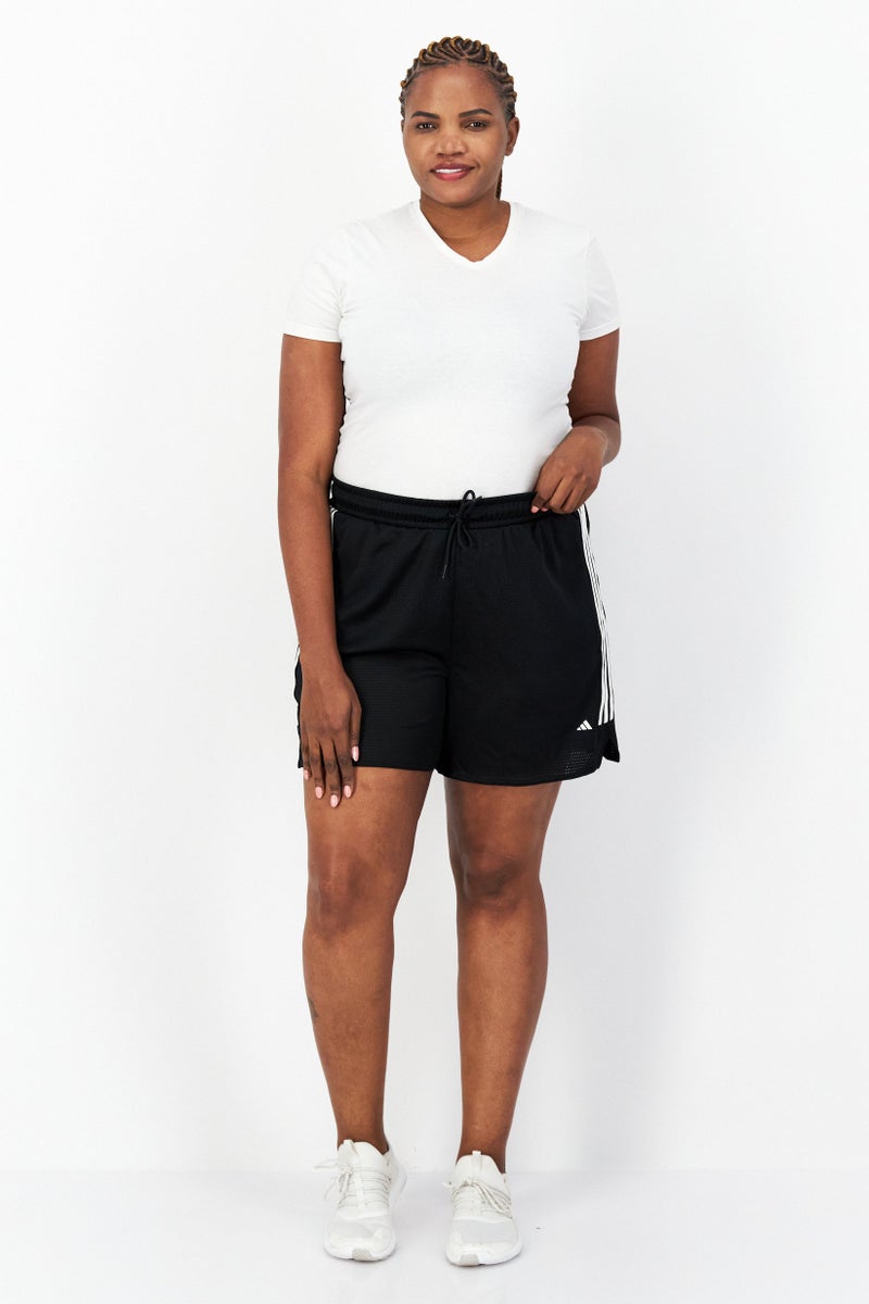 Women Plus Size Training Short, Black