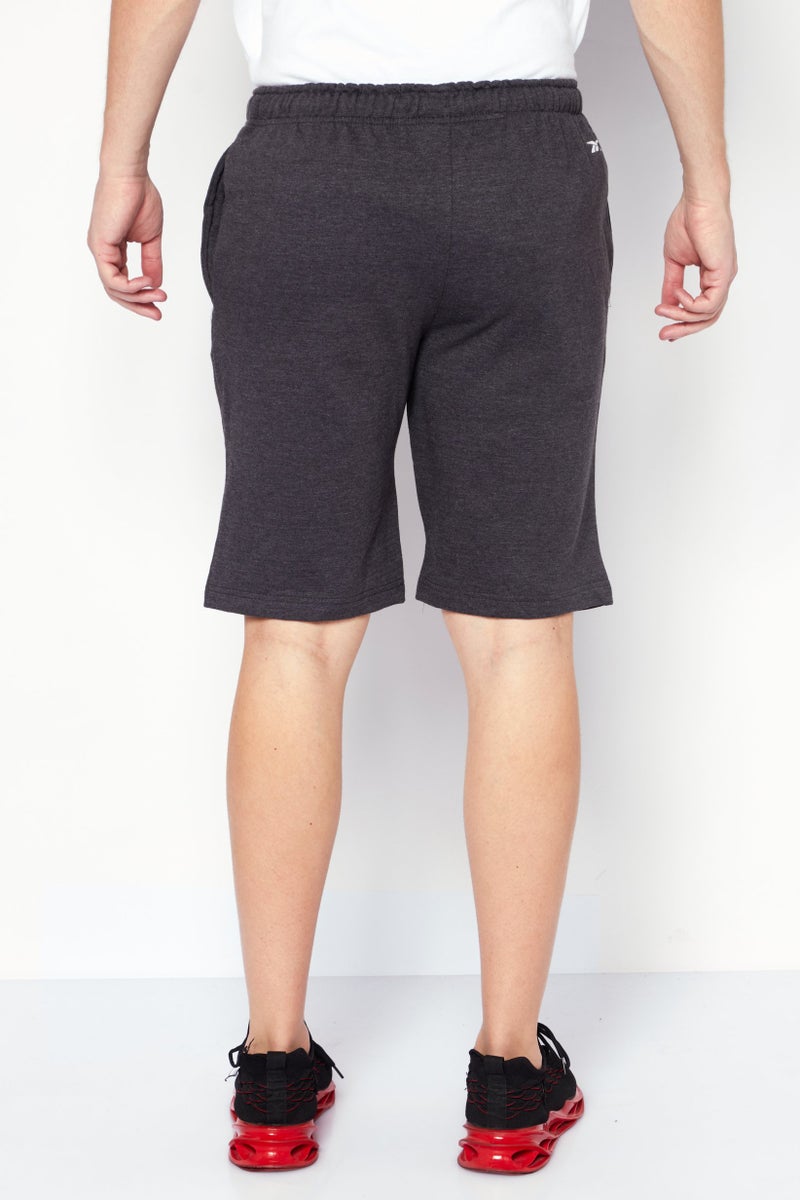 Men Sportswear Fit Training Short, Charcoal Grey