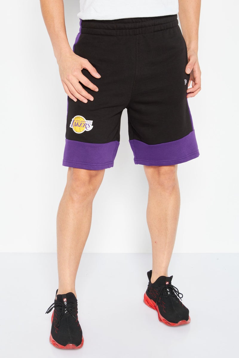 Men Sportswear Fit Training Shorts, Black Combo