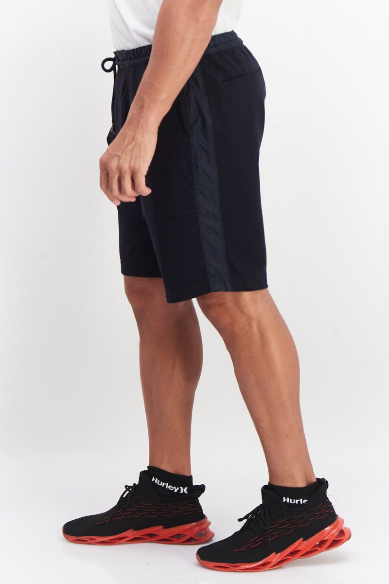 Men Plain Basic Short, Navy