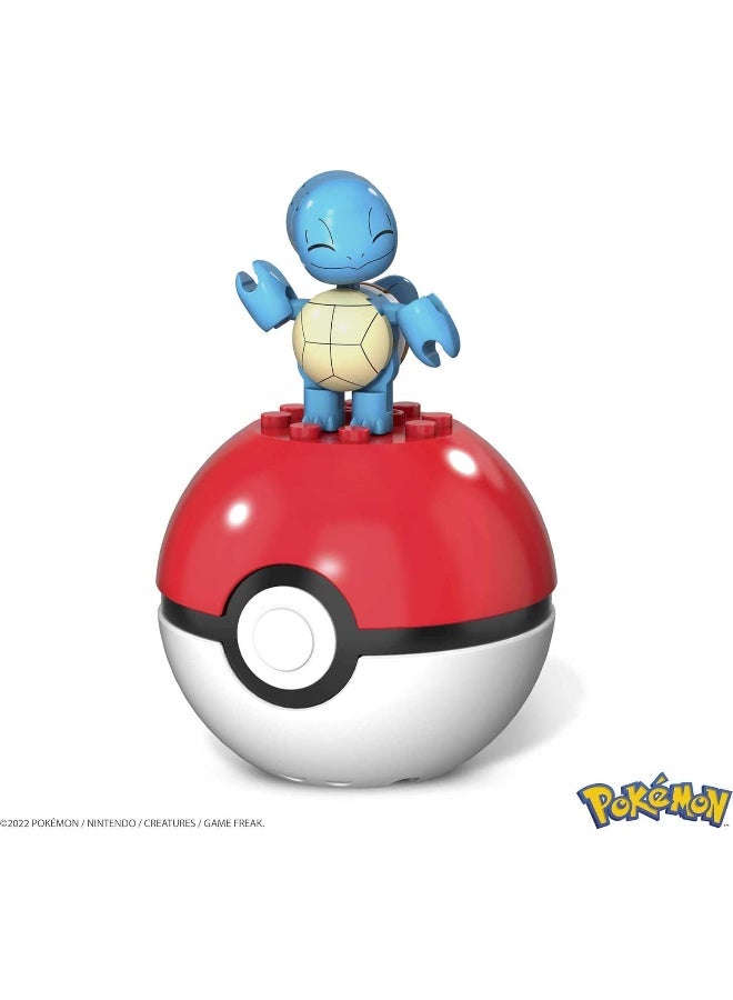 Mega Construx Pokemon Squirtle Construction Set, Building Toys for Kids