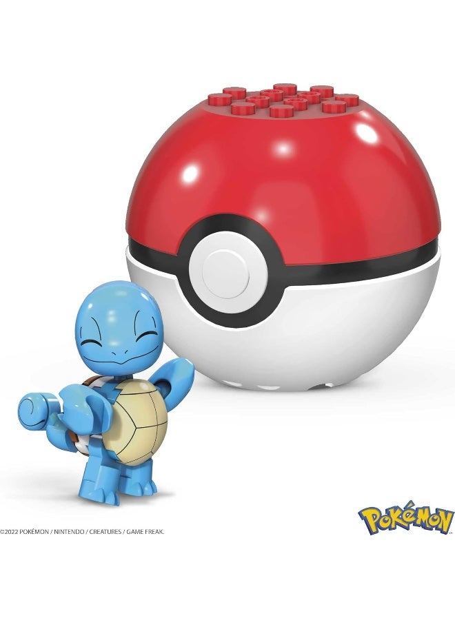 Mega Construx Pokemon Squirtle Construction Set, Building Toys for Kids